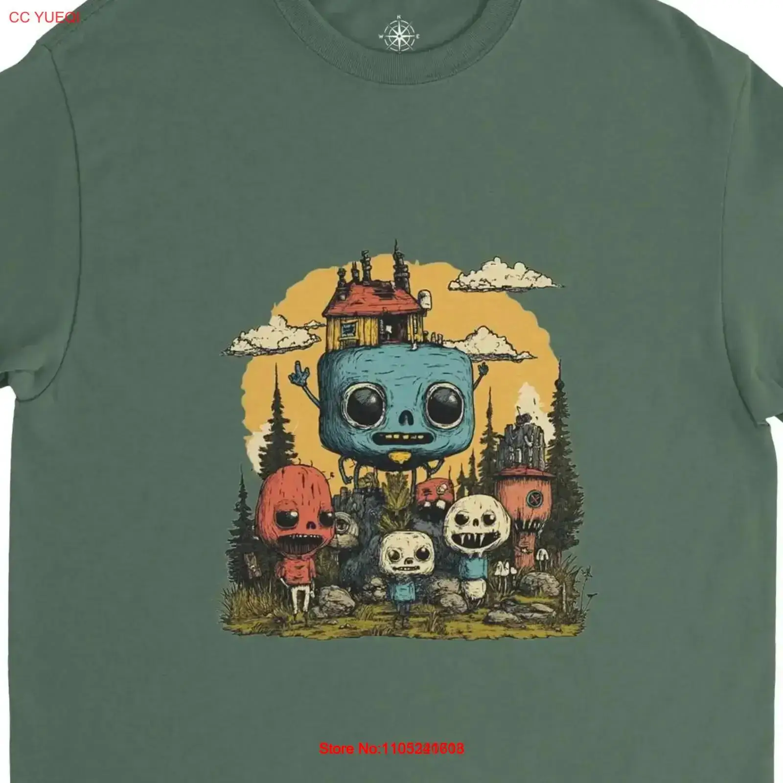 Quirky Vintage Fashion - Quirky Village People T-Shirt Herren Papa