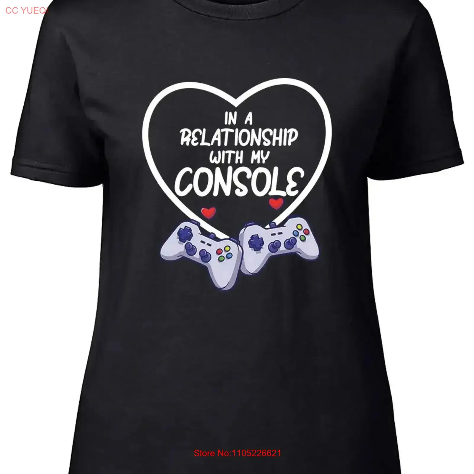 Vintage Fashion Videos - Lustiges Video-Gaming-Gamer-Damen-T-Shirt in einer Beziehung mit