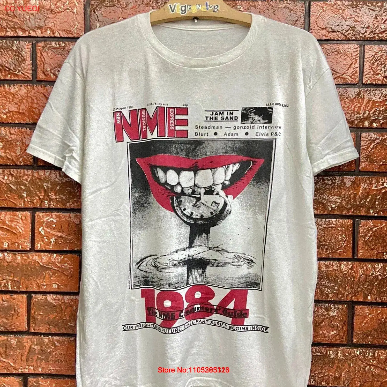 Vintage Fashion Magazine Covers - Vintage 90er Jahre NME British Music