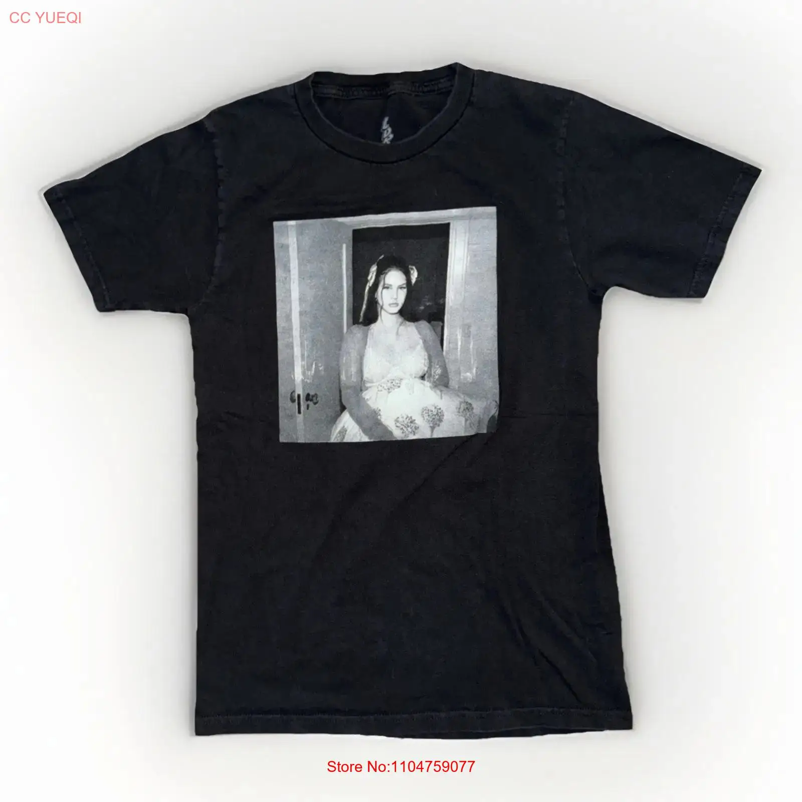 Vintage Fashion Photographers - Lana Del Rey Fotografie-T-Shirt Schwarz XS