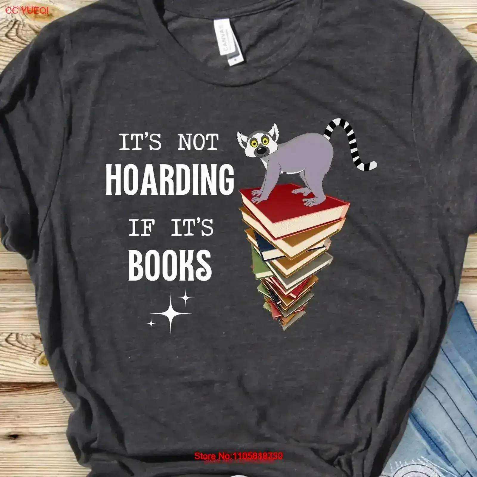 Vintage Fashion Knitwear Book - Lemur-Shirt, Bibliothekar, T-Shirt, Buchliebhaber, Lesen, lustiges