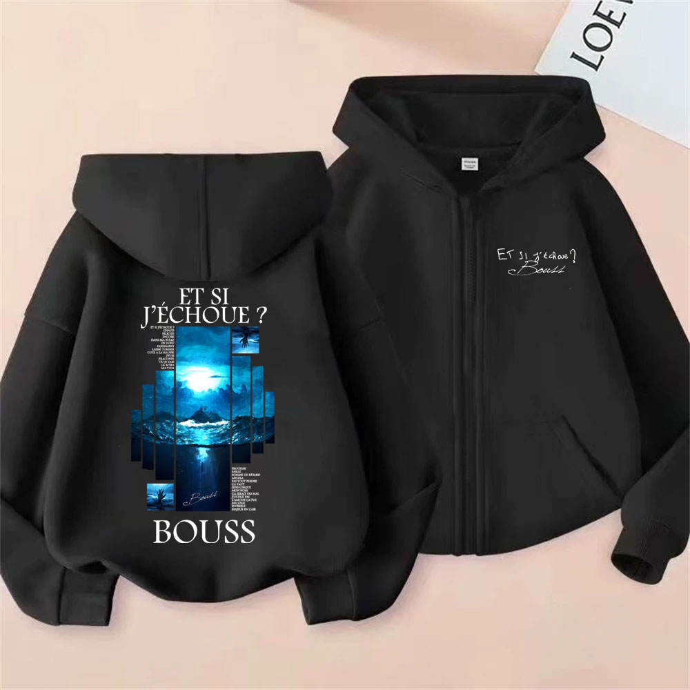 Vintage Fashion Pop Up - Rapper BoussEt Si J'echoue Album Zipper