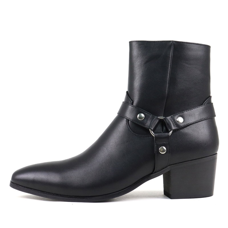 Vintage Fashion Style Men - Vintage-Herren-Chelsea-Stiefel mit Körpergröße 2026, Frühling und