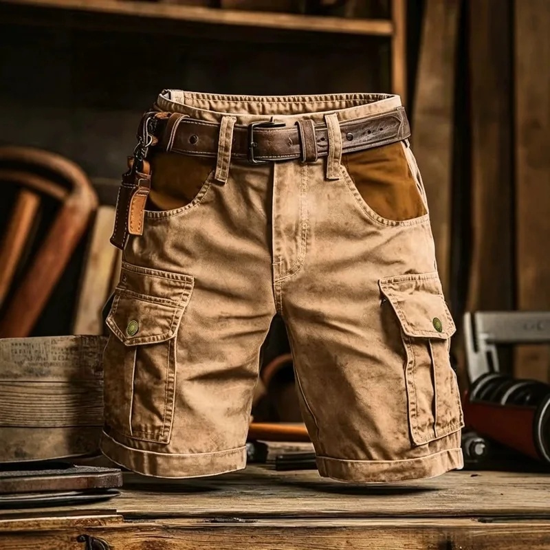Vintage Fashion Style Men - Hochwertige Herren Sommer Vintage Outdoor Casual