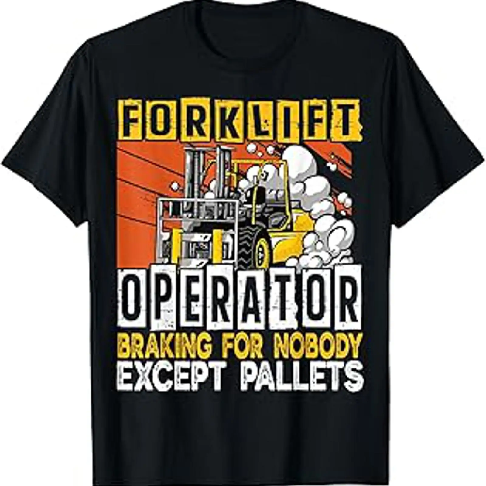 Vintage Fashion Jobs - T-Shirt für Gabelstaplerfahrer, zertifizierter Fahrer, Vintage-Stil,