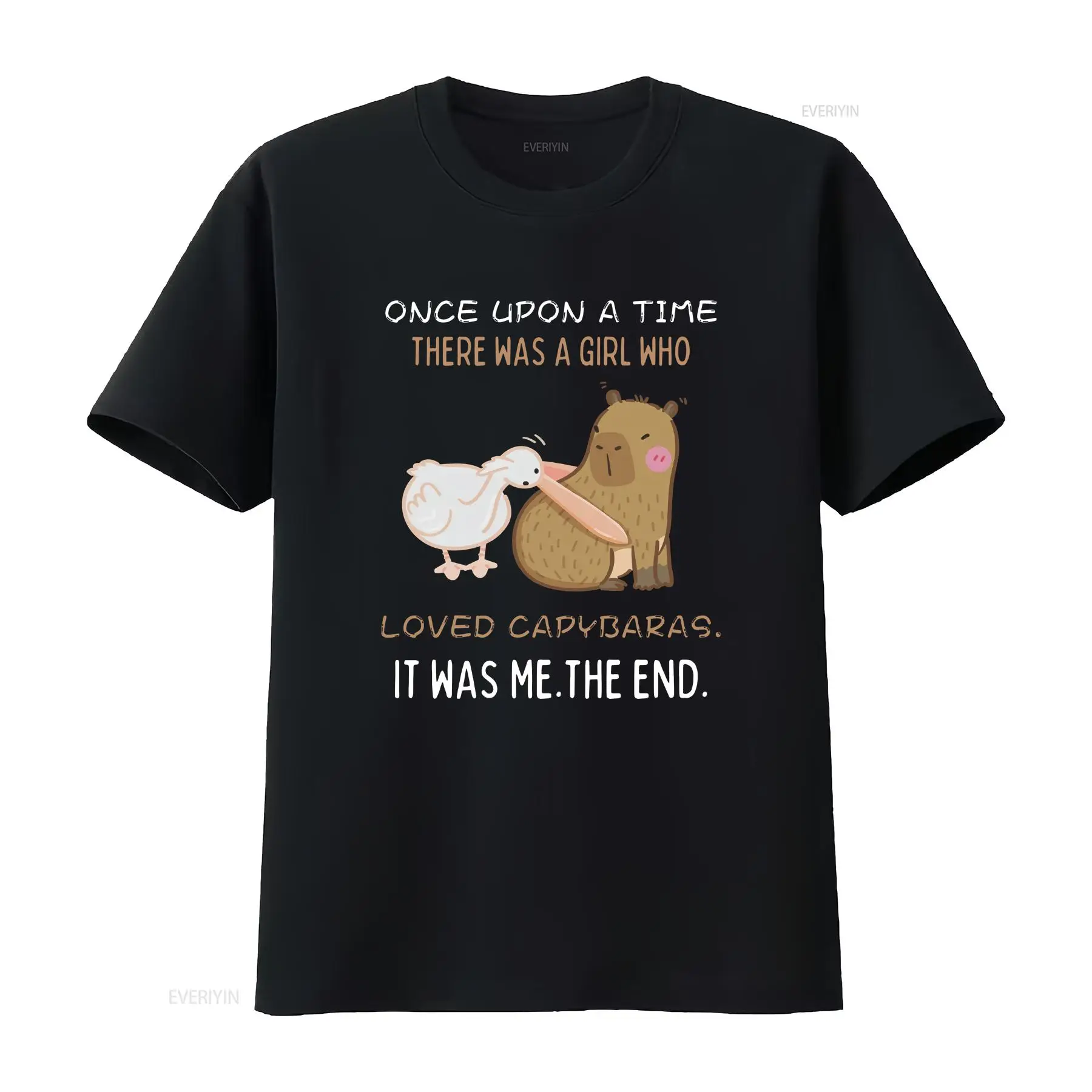 Quirky Vintage Fashion - Capybara-Liebhaber-Shirt für Frauen, lustiges T-Shirt, urkomisch,