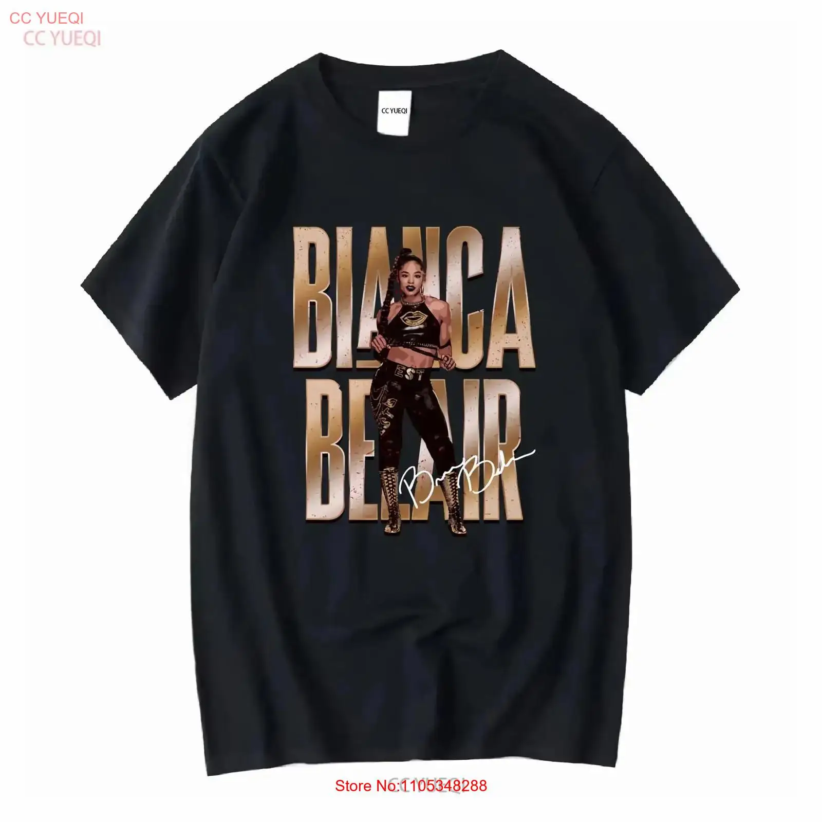 Vintage Fashion Wear - Bianca Belair Signature Pose T-Shirt im