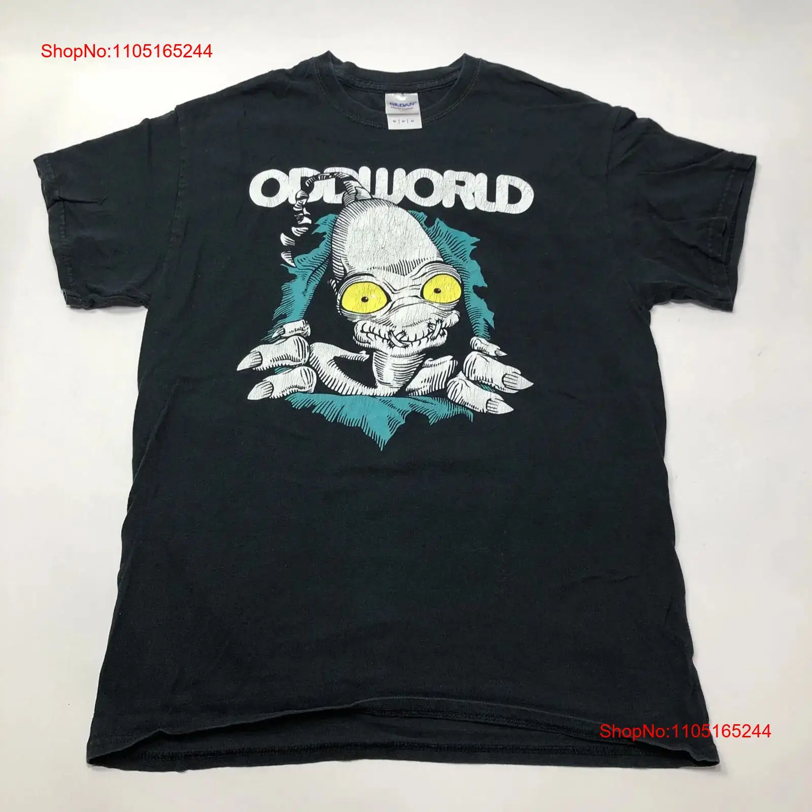 Vintage Fashion Videos - Oddworld Abe Vintage Videospiel Promo Größe