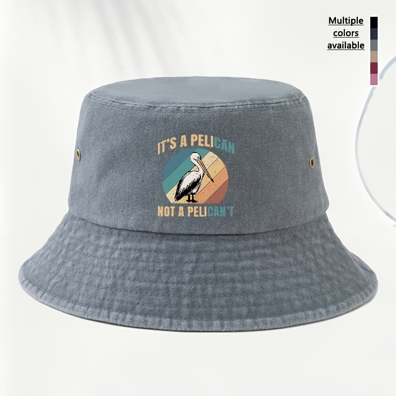 Quirky Vintage Fashion - Vintage Fischerhut für Damen, lustiger, ausgefallener