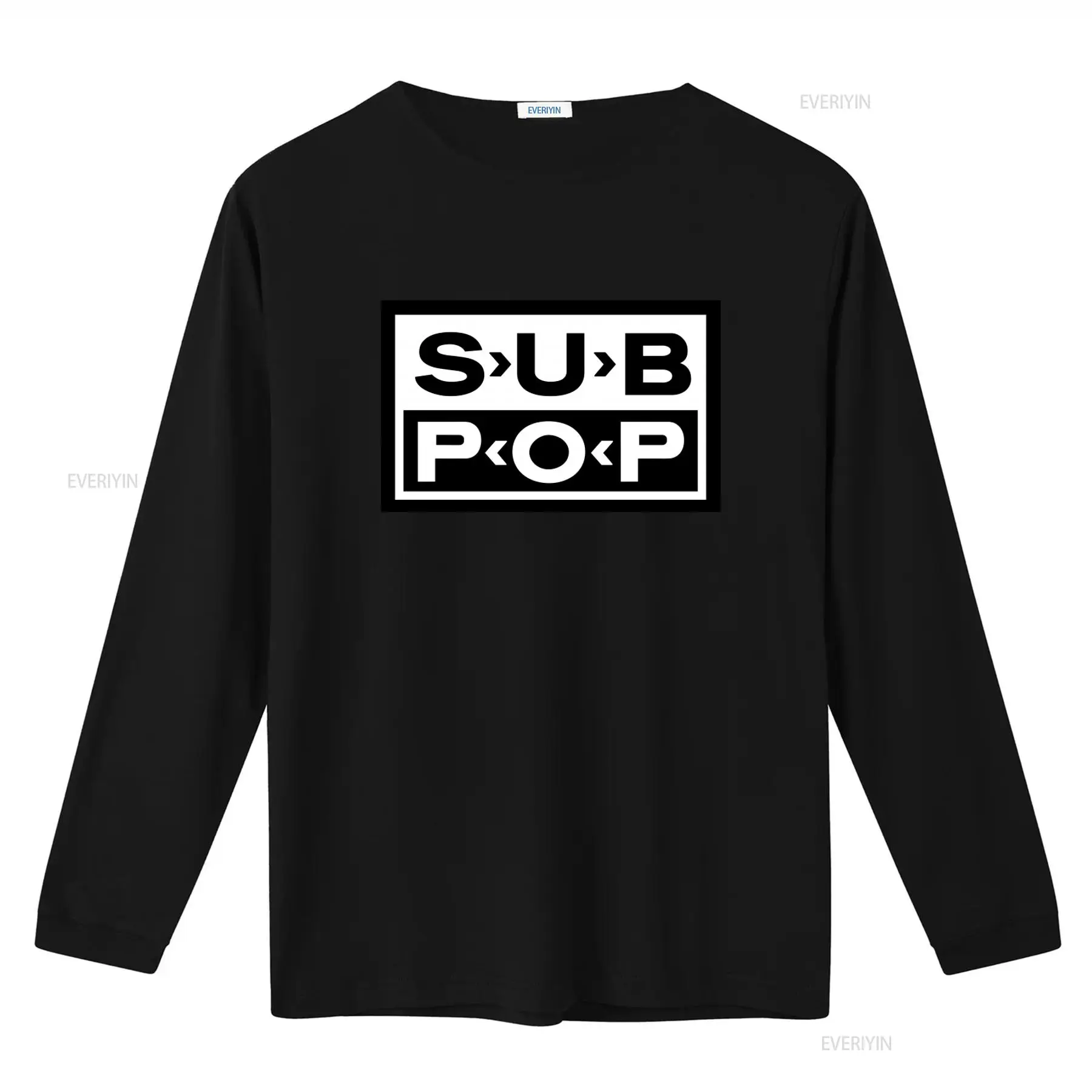 Sub Pop Logo T-Shirt Schwarz m – Vintage Fashion Style Men Bewertung und Preis