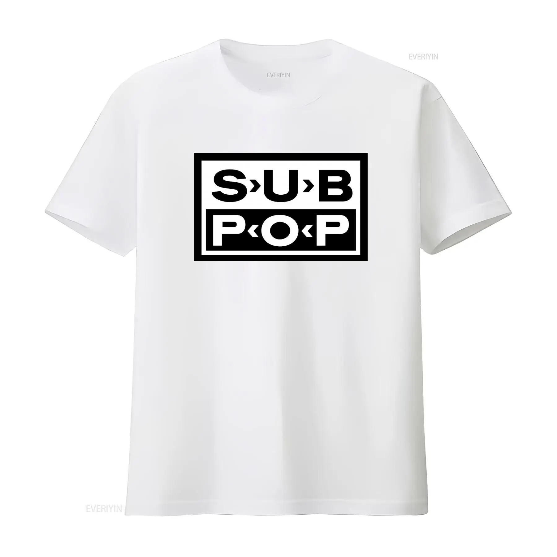 Sub Pop Logo T-Shirt Schwarz m – Vintage Fashion Style Men Bewertung und Preis