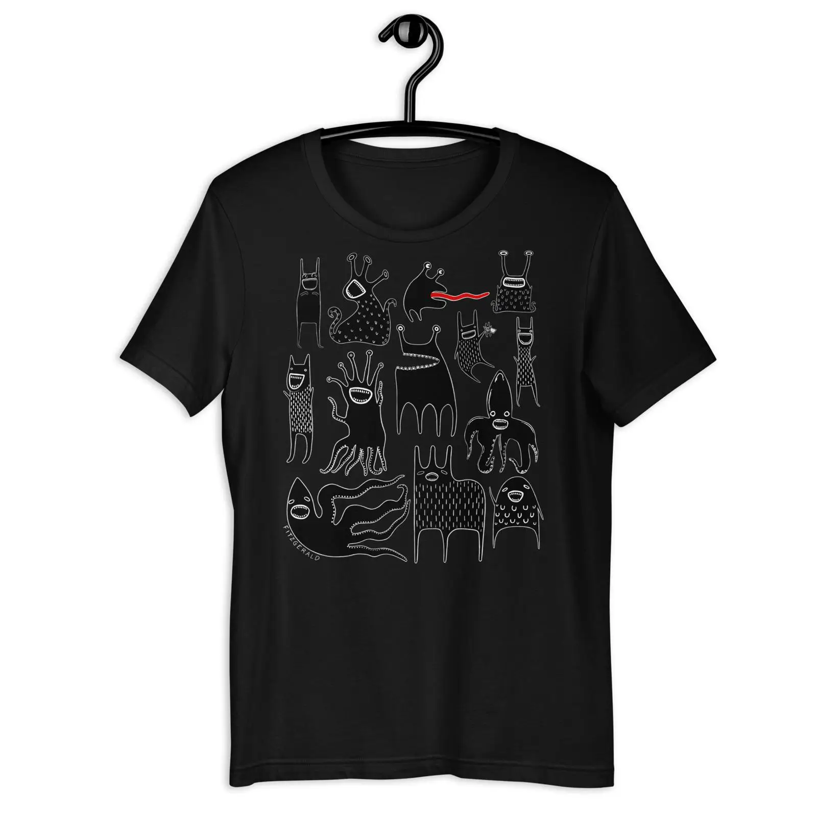 Kawaii Goth Monster T-Shirt, s – Quirky Vintage Fashion Bewertung und Preis