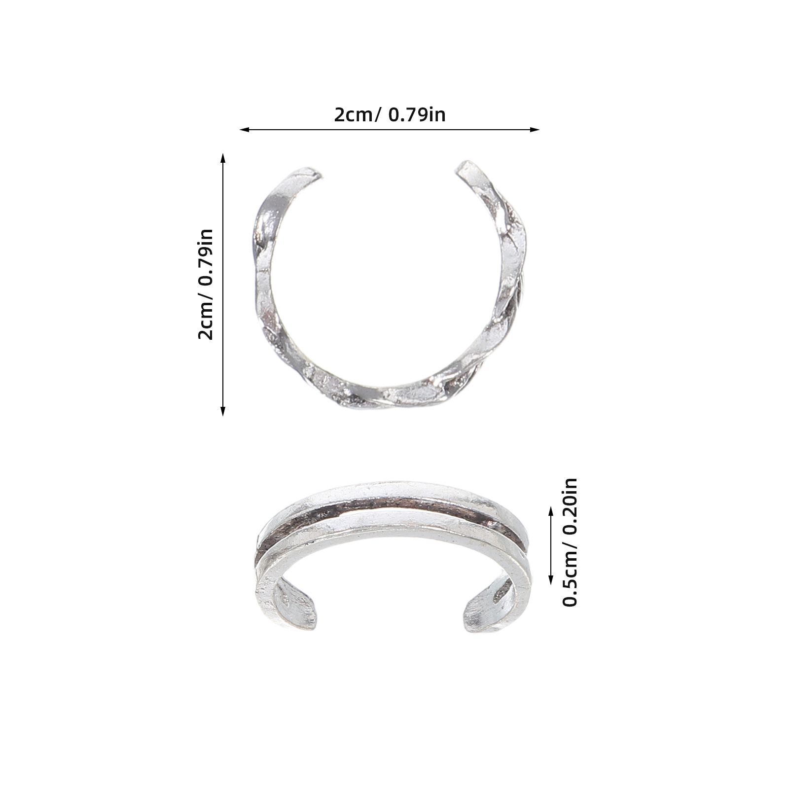 12Pcs Einstellbare Vintage Mod – Vintage Fashion Rings For Women Bewertung und Preis
