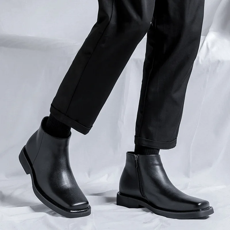 Schwarz Neue Mode Männer Casua – Vintage Fashion Style Men Bewertung und Preis