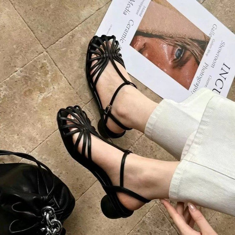 Französische Vintage-Sandalen  – Vintage Fashion Style Bewertung und Preis