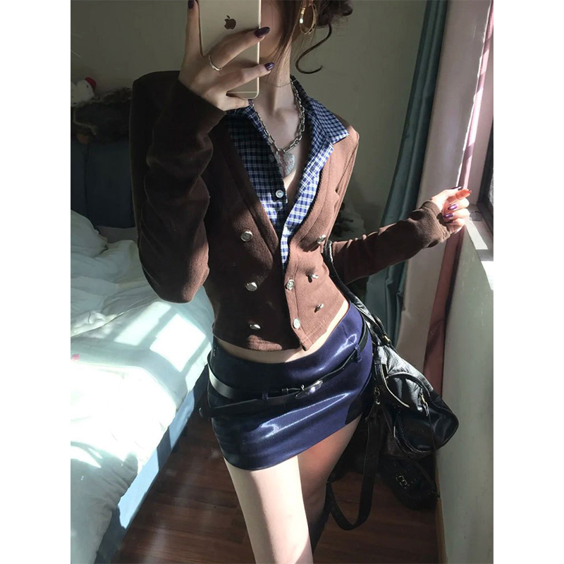 MEXZT Y2K Abgeschnitten Strick – Crop Cardigan Vintage Bewertung und Preis