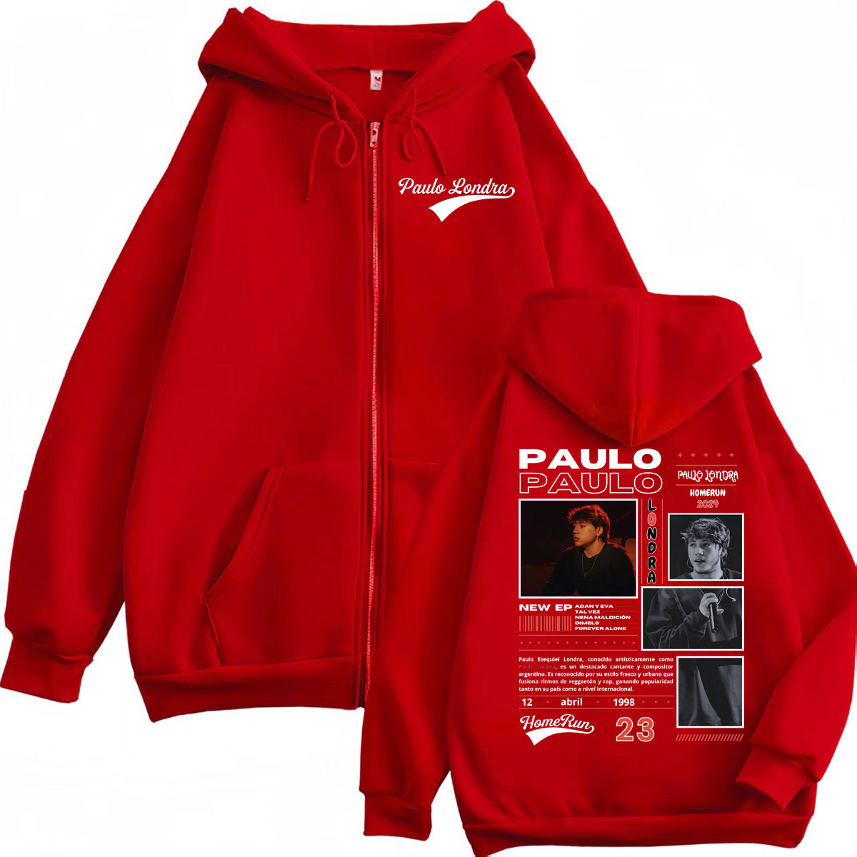 Rapper Paulo Londra Homerun Al – Vintage Fashion Pop Up Bewertung und Preis