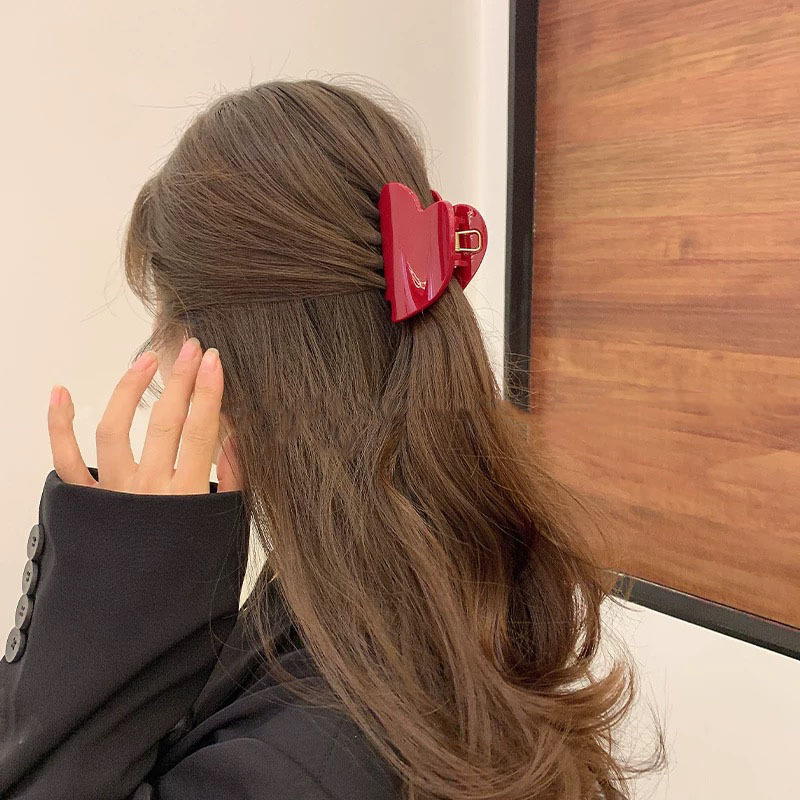 Vintage rote Haarklammern Herz – Vintage Fashion Bloggers Bewertung und Preis