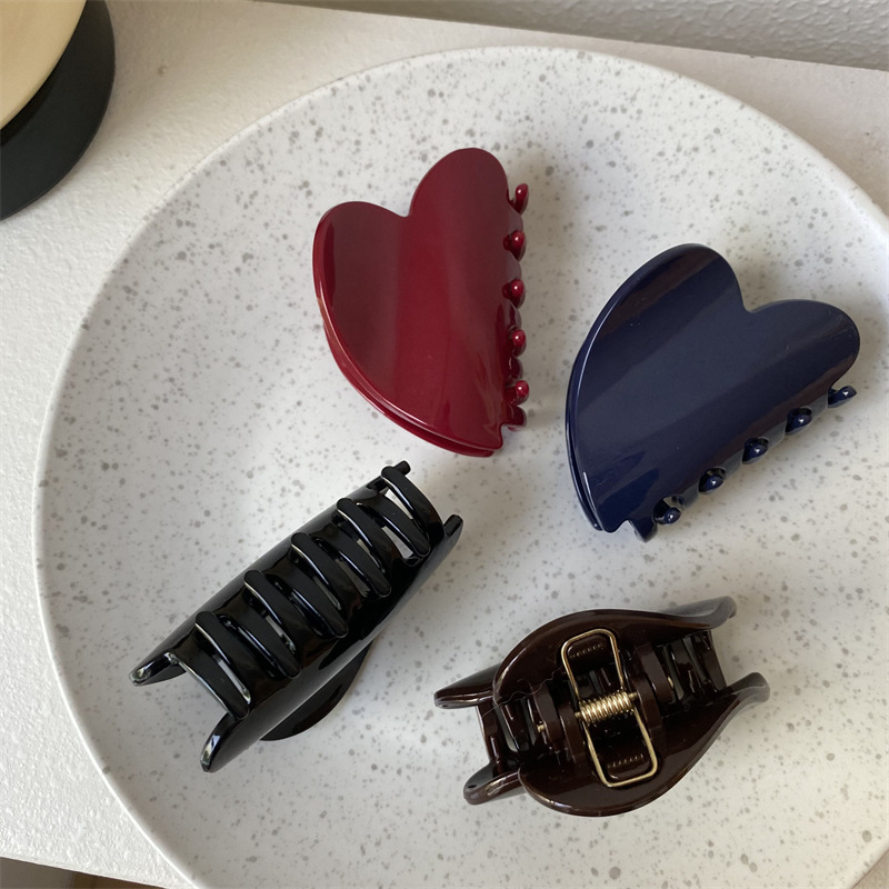 Vintage rote Haarklammern Herz – Vintage Fashion Bloggers Bewertung und Preis
