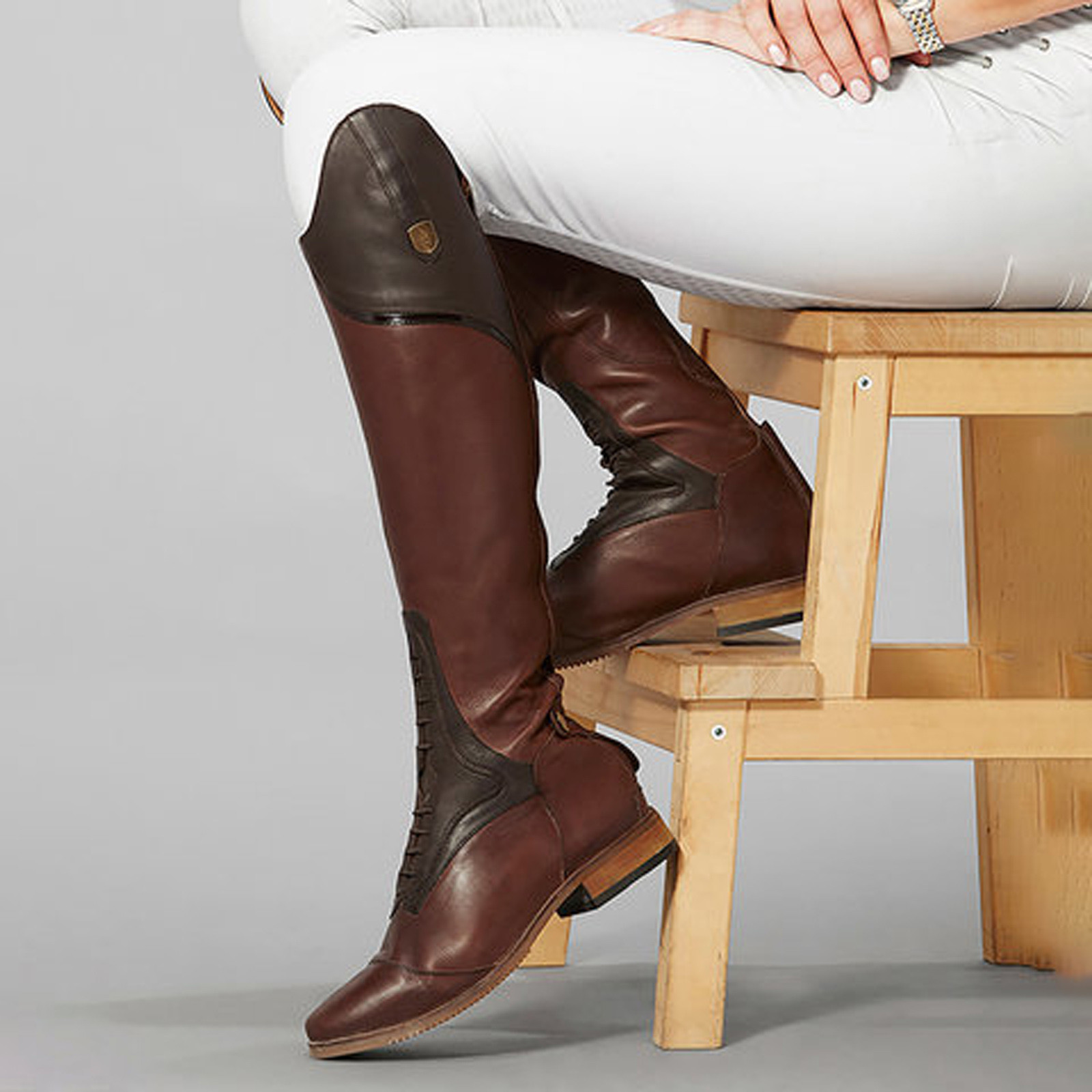 Kniehohe Stiefel, Freizeitstie – Vintage Fashion Style Bewertung und Preis