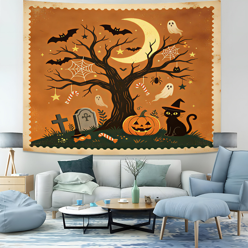 Vintage Halloween-Druck Wandte – Vintage Fashion Prints For Wall Bewertung und Preis
