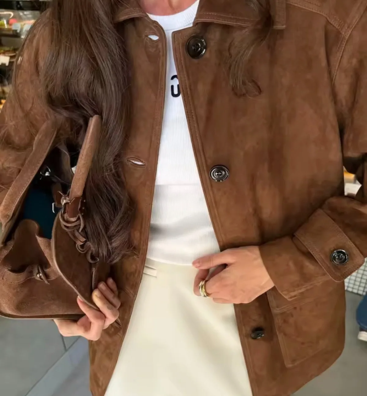 Neue Mode Damen Old Money Brau – Vintage Fashion Old Money Bewertung und Preis