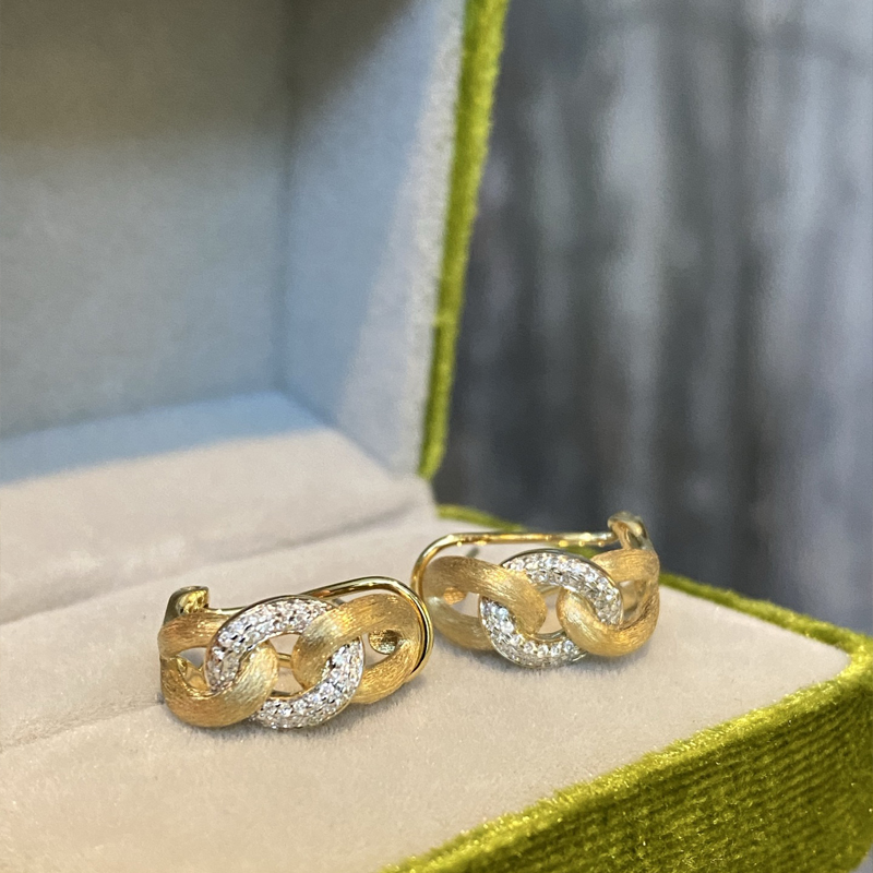 Aazuo 18K Gelbgold Echt-Diaman – Vintage Fashion Rings For Women Bewertung und Preis