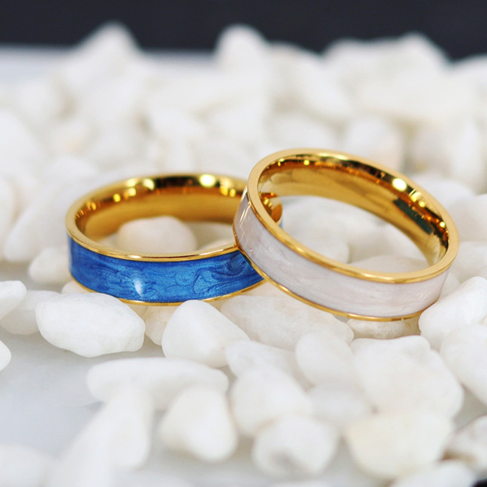 Neue Vintage Bunte Tropf Weiß  – Vintage Fashion Rings For Women Bewertung und Preis