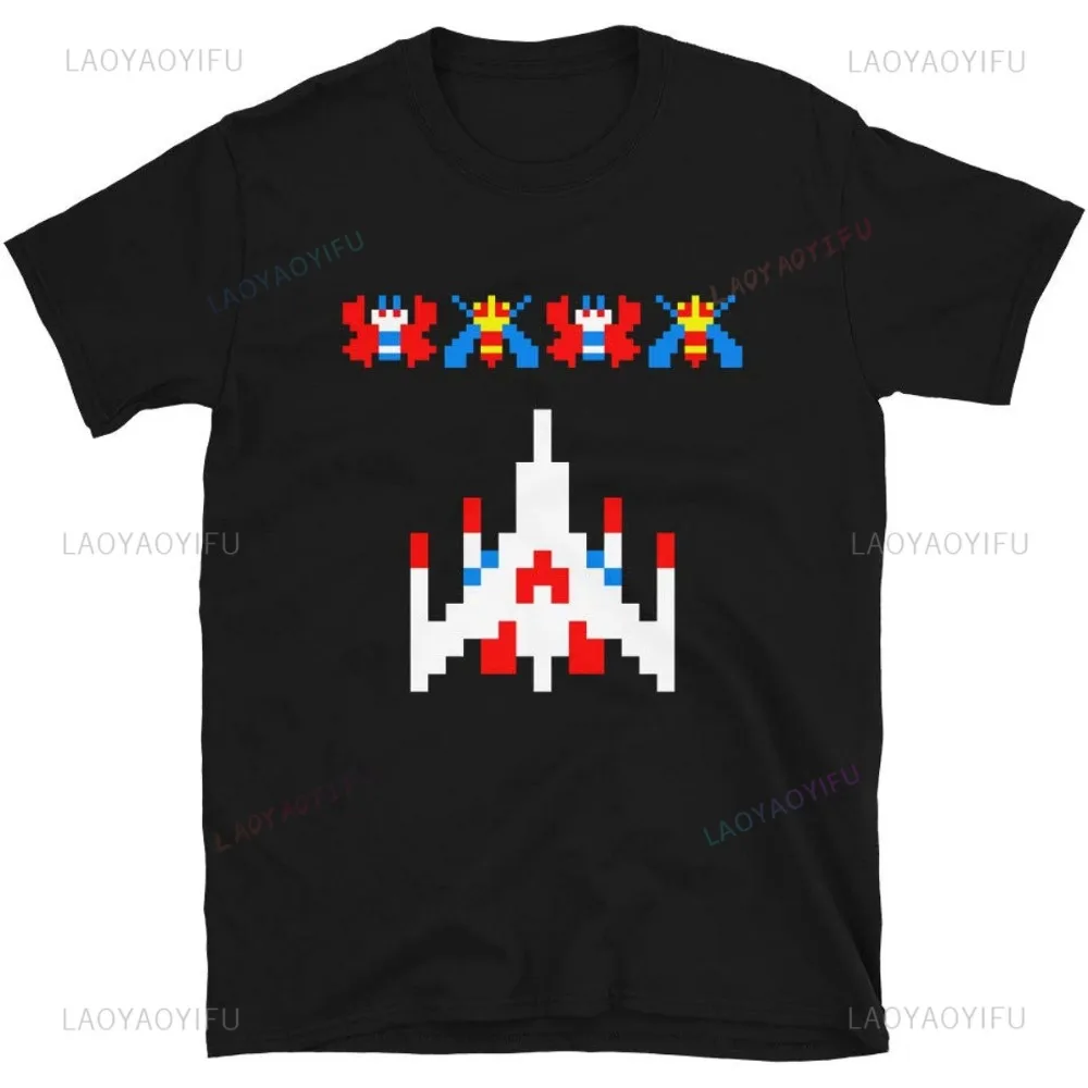 80er 70er Jahre Arcade Galaga  – Vintage Fashion Style Men Bewertung und Preis