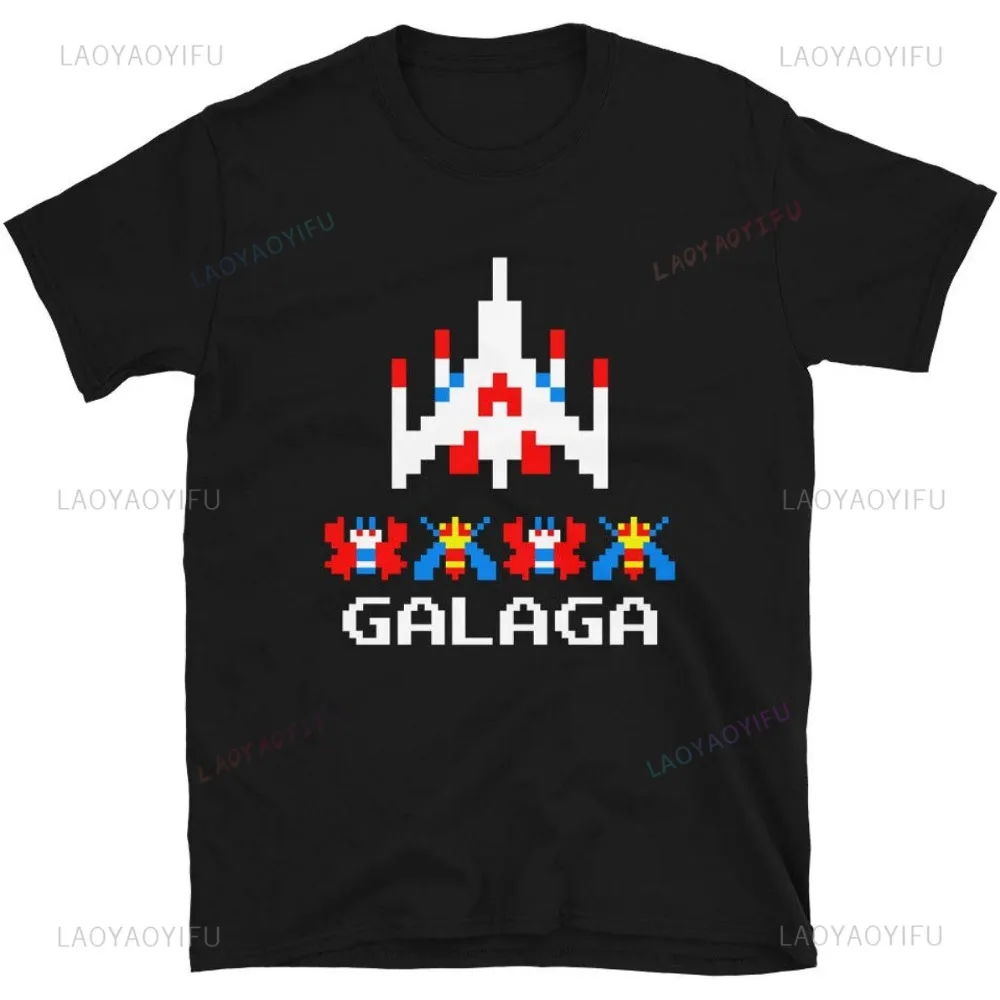 80er 70er Jahre Arcade Galaga  – Vintage Fashion Style Men Bewertung und Preis