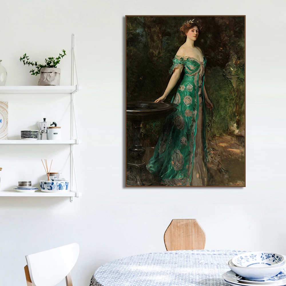 Renaissance Frauenporträt Post – Vintage Fashion Prints For Wall Bewertung und Preis