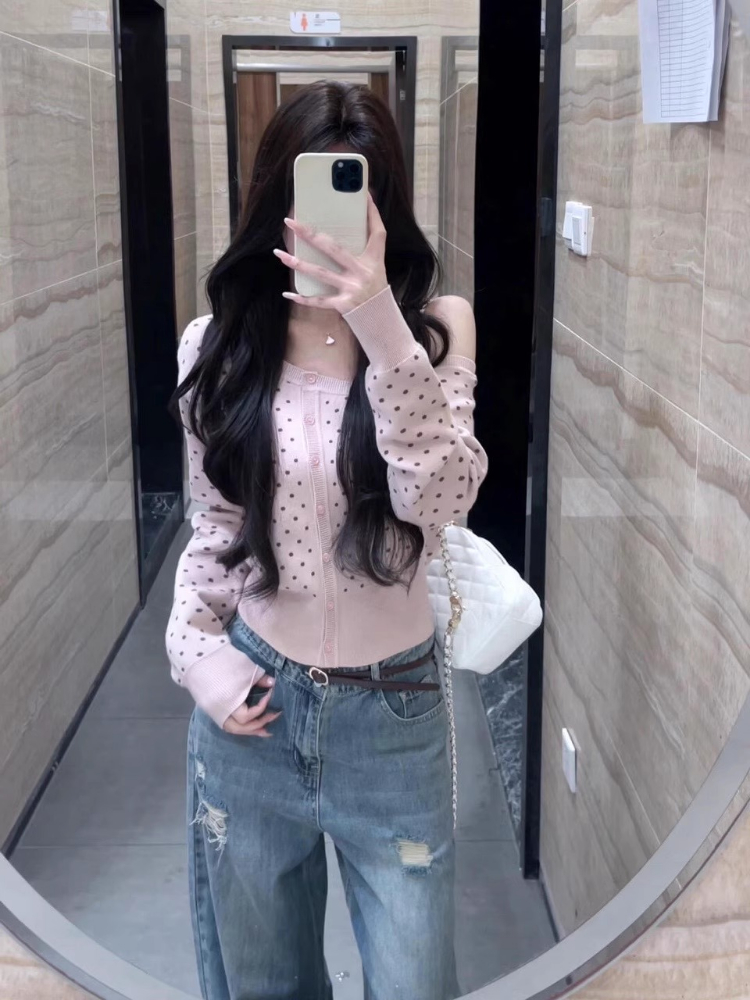 Y2K Ästhetik Schräg Geschnitte – Crop Cardigan Vintage Bewertung und Preis
