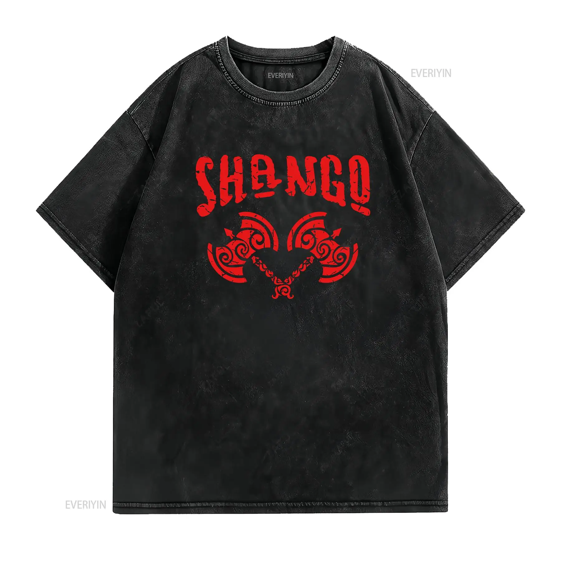 Shango T-Shirt Xango Orishas C – Vintage Yoruba Fashion Bewertung und Preis