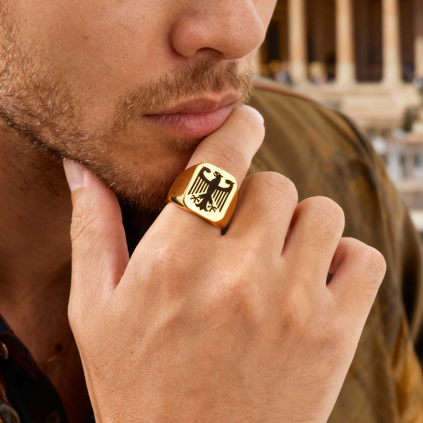 Maßgefertigter Fliegender Adle – Vintage Fashion Rings For Women Bewertung und Preis