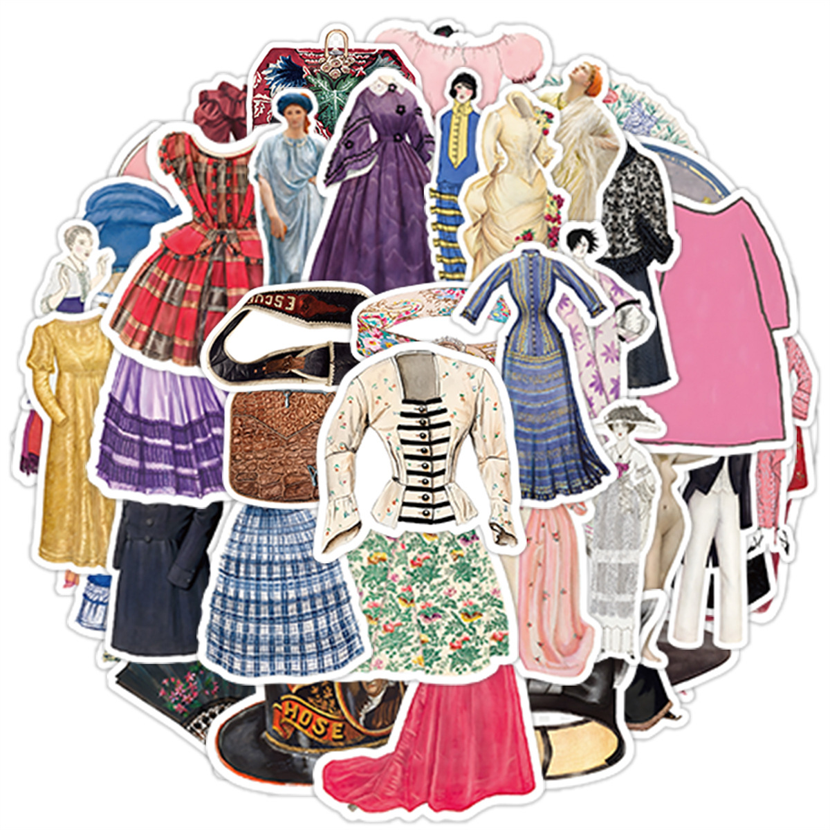 Europäische klassische Mode-Au – Vintage Fashion Style Bewertung und Preis