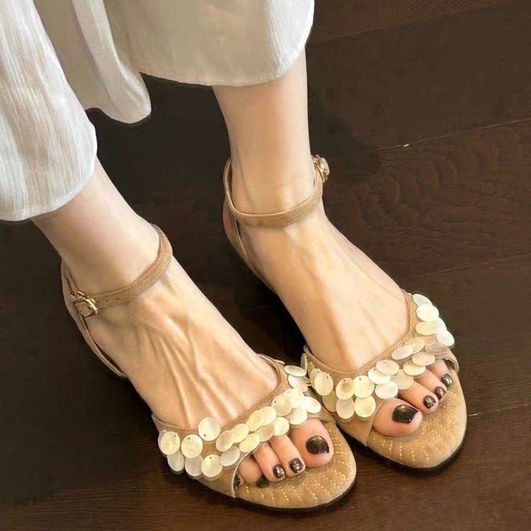 Sommer Neue Damen-Pantoletten  – Vintage Fashion Wear Bewertung und Preis