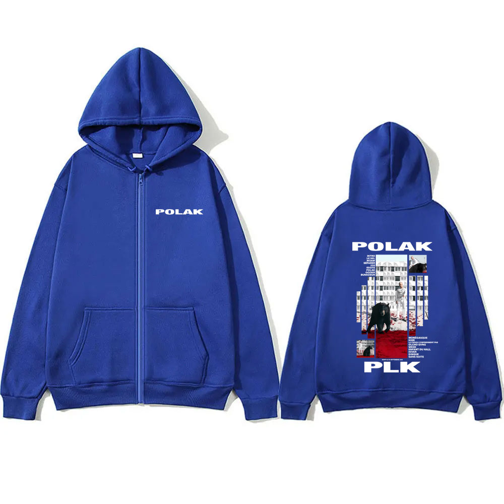 Rapper Plk Polak Print Zipper  – Vintage Fashion Pop Up Bewertung und Preis