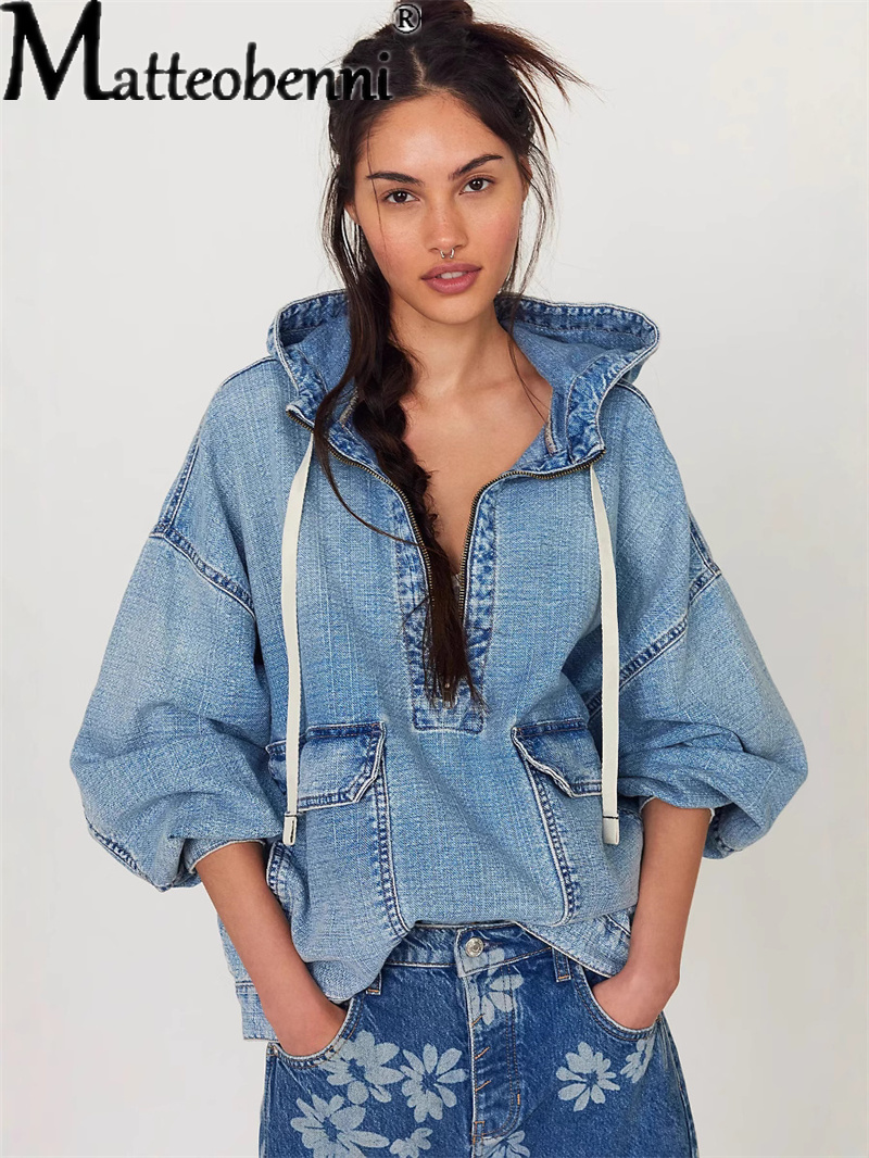 Mode Lässig Gewaschen Denim Ko – Vintage Fashion Drawings Bewertung und Preis