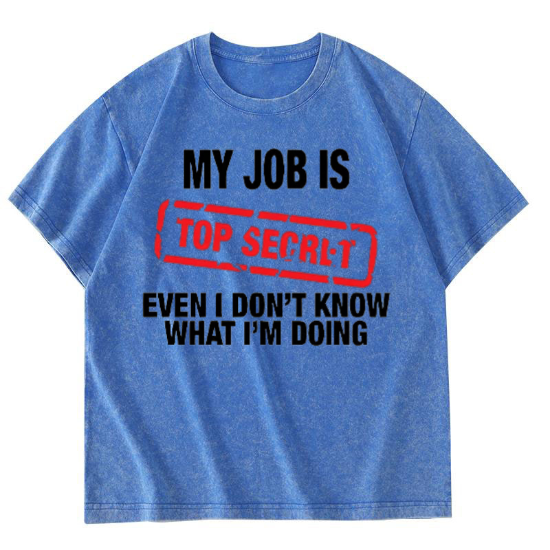My Job Is Top Secret Lustiges  – Vintage Fashion Jobs Bewertung und Preis