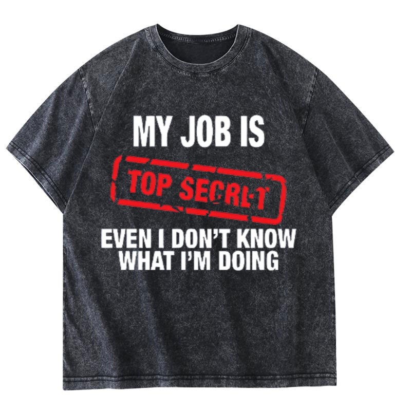 My Job Is Top Secret Lustiges  – Vintage Fashion Jobs Bewertung und Preis