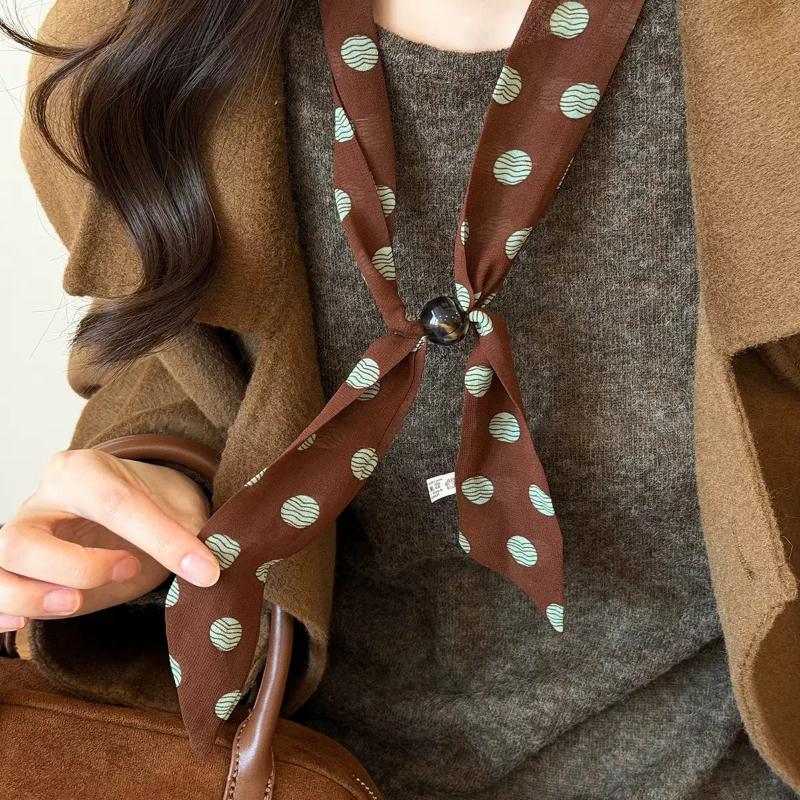 Vintage-Schal aus Chiffon mit  – Vintage Fashion Wear Bewertung und Preis