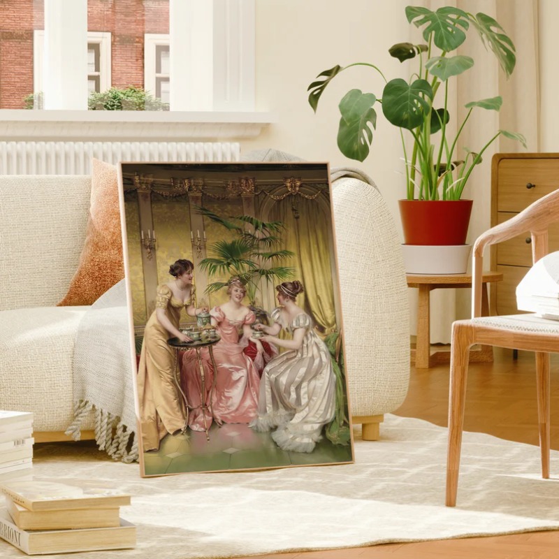 Die Renaissance Frauen Porträt – Vintage Fashion Prints For Wall Bewertung und Preis