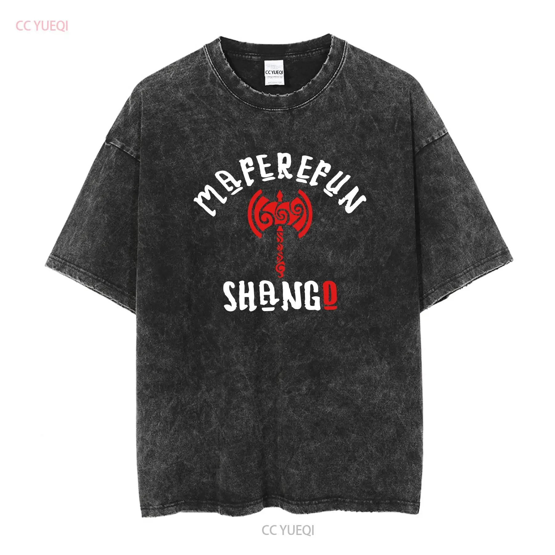 Shango Santeria Papa Chango T- – Vintage Yoruba Fashion Bewertung und Preis