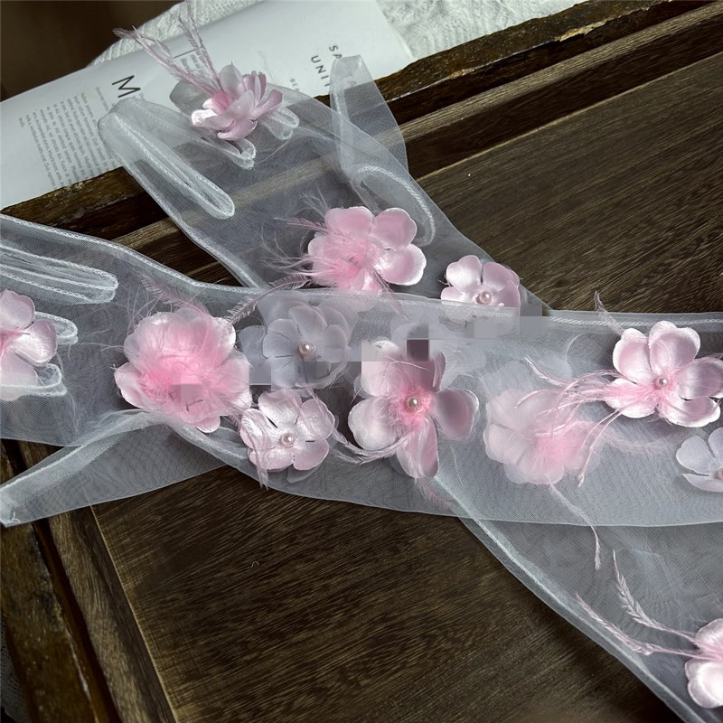 Damen elegante Blumen feder la – Vintage Fashion Photographers Bewertung und Preis