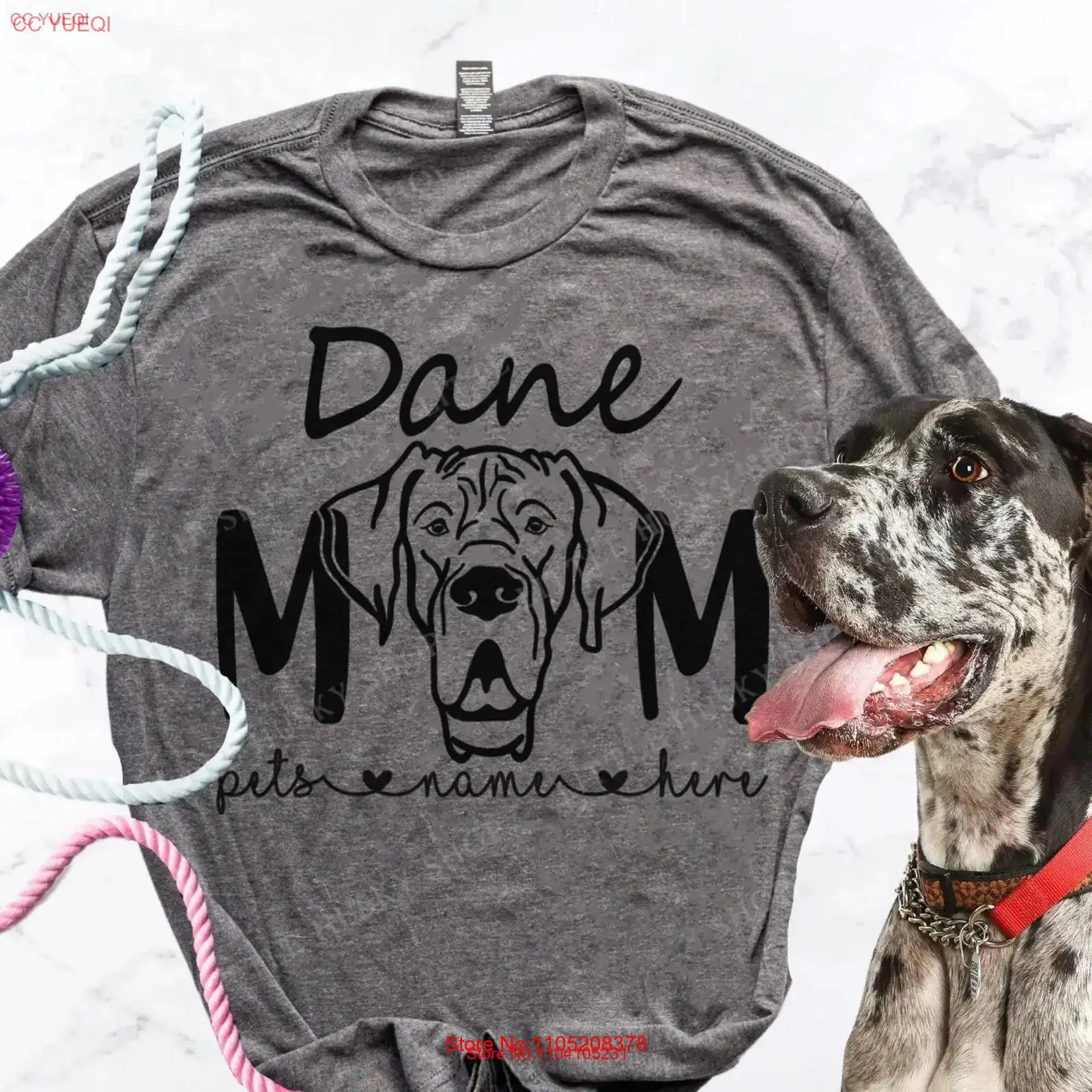 Dane Mom T-Shirt mit toller Ko – Vintage Fashion Drawings Bewertung und Preis