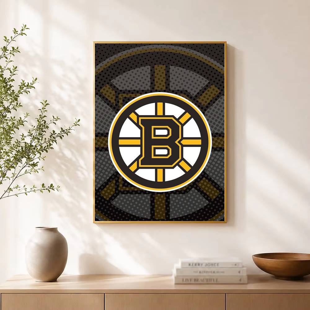 Cooles Mode-Boston-Bruins-Post – Vintage Fashion Prints For Wall Bewertung und Preis
