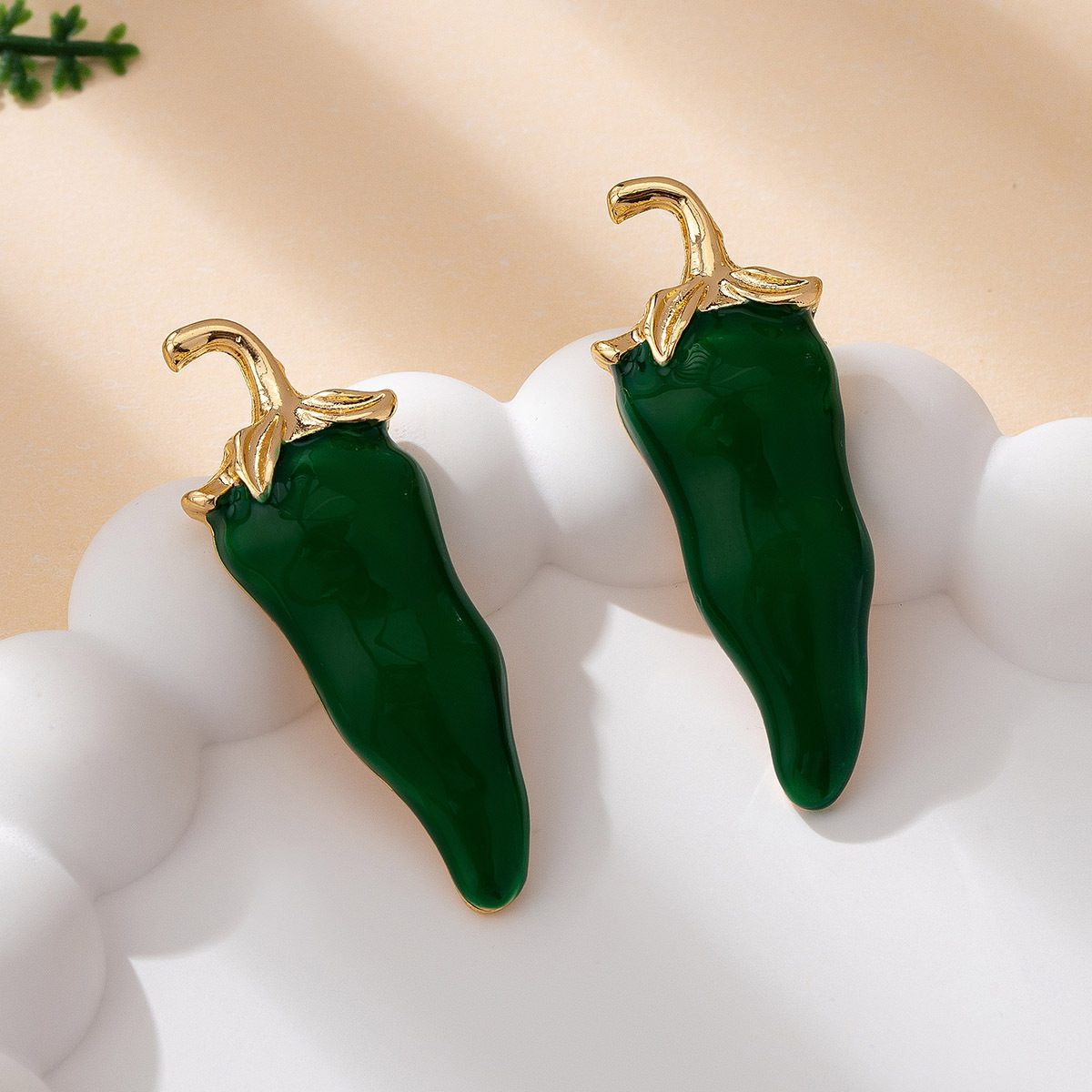 Schrullige Chili-Ohrstecker fü – Quirky Vintage Fashion Bewertung und Preis